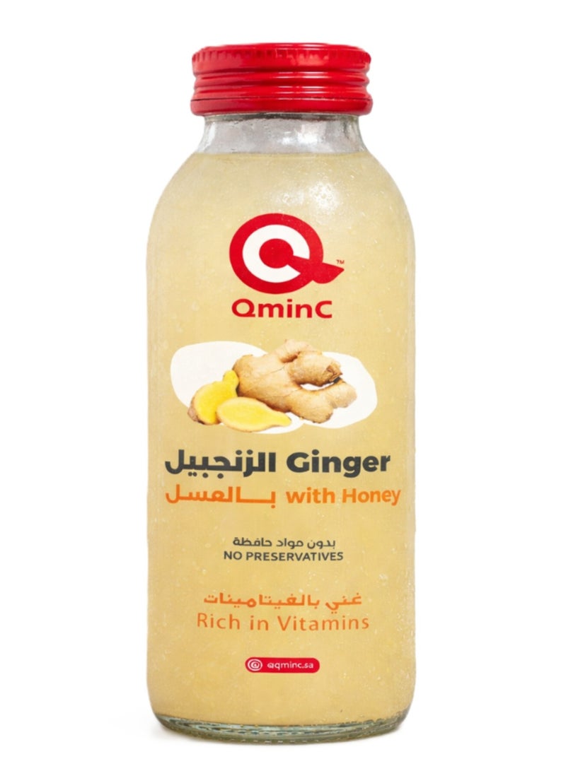 Qmin C Ginger with Honey Juice, 150ml – Natural Blend, No Added Sugar, Antioxidant-Rich Daily Wellness Drink, Pack of 6 - Image 3